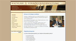 Desktop Screenshot of nachlass-vermoegensverwaltung.de